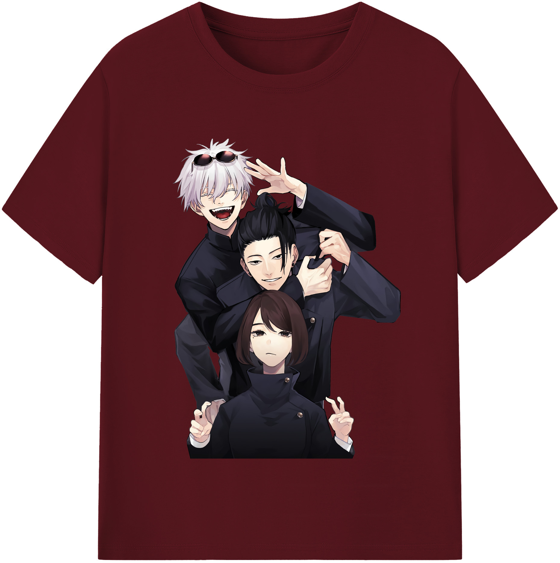 （画像用） 呪術廻戦 Jujutsu Kaisen 綿100％半袖Tシャツ（フロントプリント）